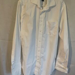 Classic White Men's Shirt